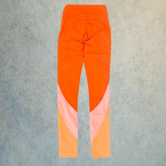 Outdoor Voices Leggings Womens Size XXS Orange 7/8 Length Training Activewear - Picture 5 of 12